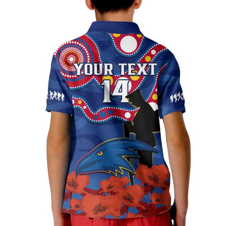 Australian Football League store - Loyal fans of Adelaide Crows's Kid Polo Shirt:vintage Australian Football League suit,uniform,apparel,shirts,merch,hoodie,jackets,shorts,sweatshirt,outfits,clothes