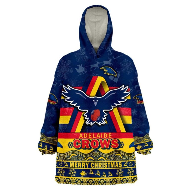Australian Football League store - Loyal fans of Adelaide Football Club's Unisex Oodie,Kid Oodie:vintage Australian Football League suit,uniform,apparel,shirts,merch,hoodie,jackets,shorts,sweatshirt,outfits,clothes