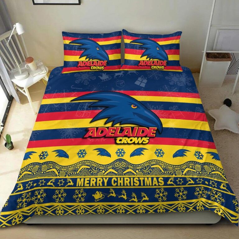 Australian Football League store - Loyal fans of Adelaide Football Club's Bedding Duvet Cover + 1/2 Pillow Cases:vintage Australian Football League suit,uniform,apparel,shirts,merch,hoodie,jackets,shorts,sweatshirt,outfits,clothes