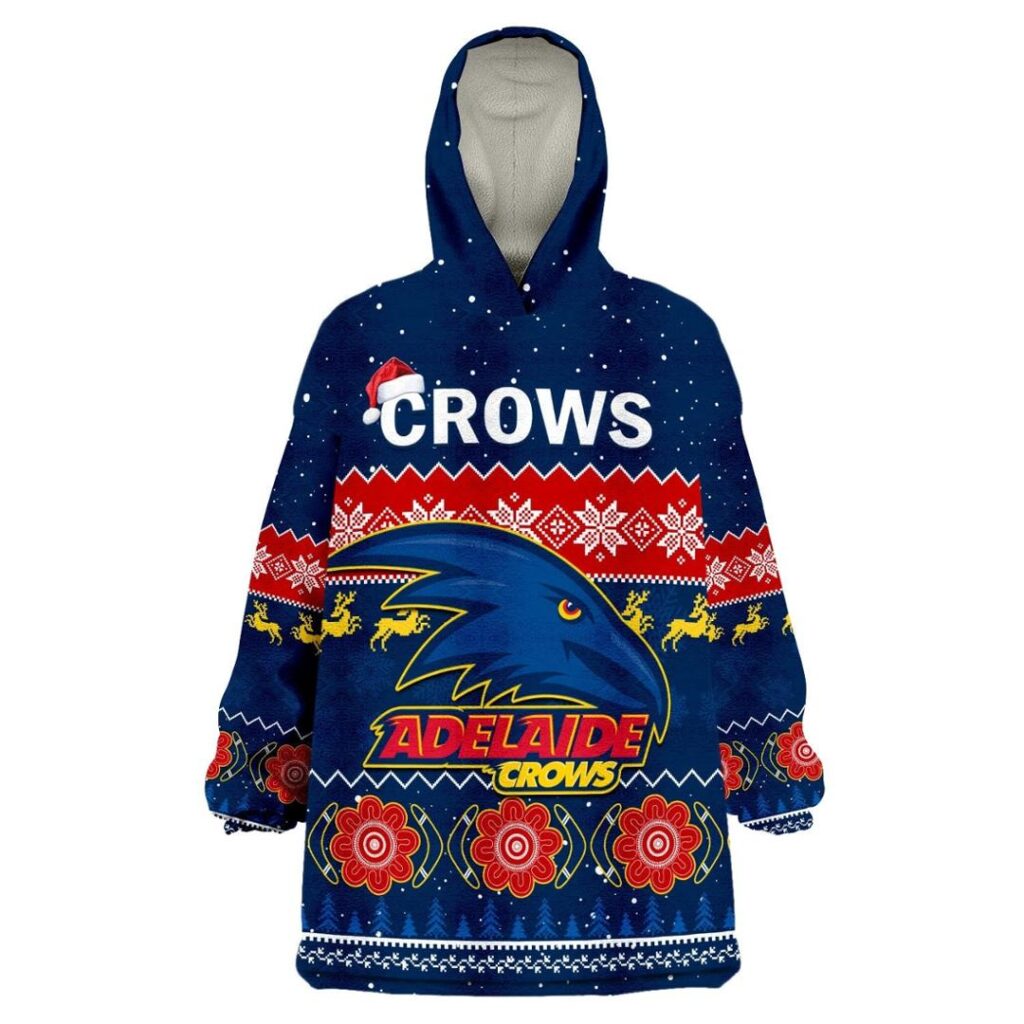 Australian Football League store - Loyal fans of Adelaide Football Club's Unisex Oodie,Kid Oodie:vintage Australian Football League suit,uniform,apparel,shirts,merch,hoodie,jackets,shorts,sweatshirt,outfits,clothes