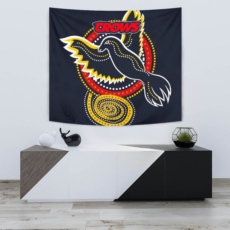 Australian Football League store - Loyal fans of Adelaide Crows's Wall Tapestry:vintage Australian Football League suit,uniform,apparel,shirts,merch,hoodie,jackets,shorts,sweatshirt,outfits,clothes