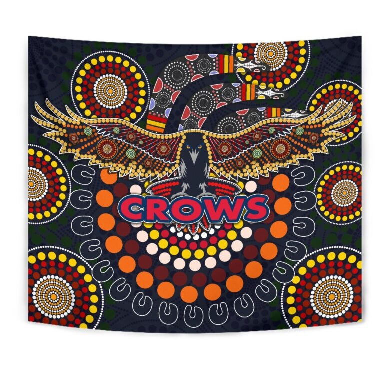 Australian Football League store - Loyal fans of Adelaide Crows's Wall Tapestry:vintage Australian Football League suit,uniform,apparel,shirts,merch,hoodie,jackets,shorts,sweatshirt,outfits,clothes