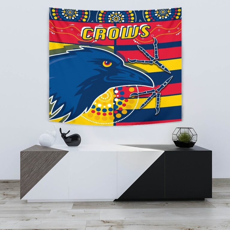 Australian Football League store - Loyal fans of Adelaide Crows's Wall Tapestry:vintage Australian Football League suit,uniform,apparel,shirts,merch,hoodie,jackets,shorts,sweatshirt,outfits,clothes