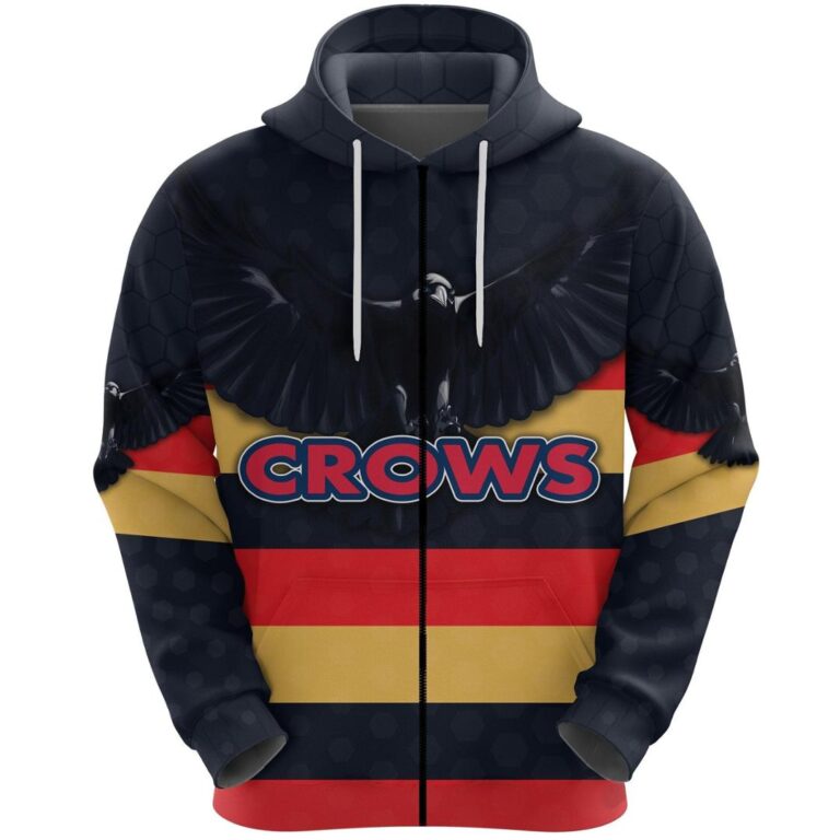 Australian Football League store - Loyal fans of Adelaide Football Club's Unisex Zip Hoodie:vintage Australian Football League suit,uniform,apparel,shirts,merch,hoodie,jackets,shorts,sweatshirt,outfits,clothes