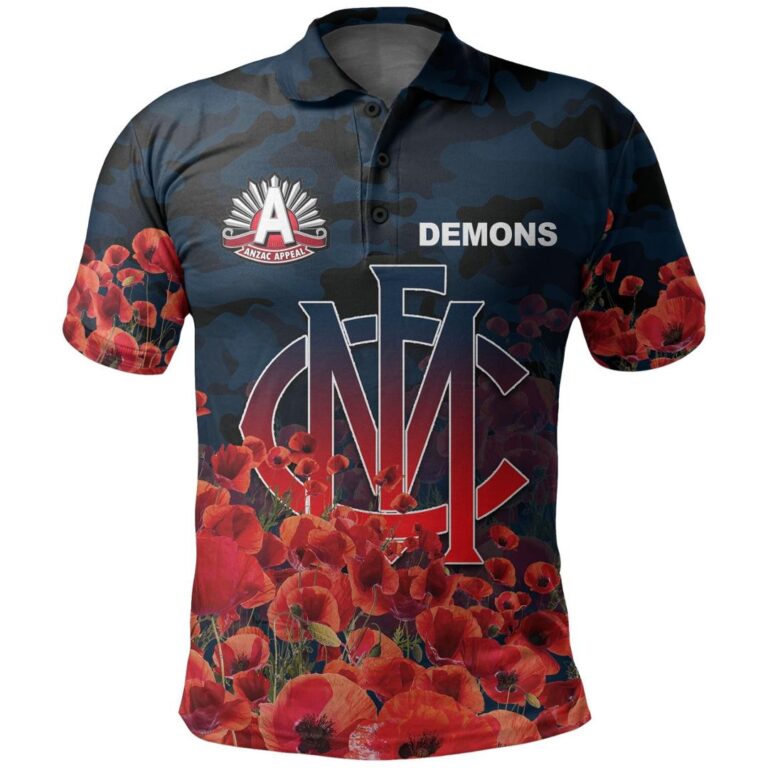 Australian Football League store - Loyal fans of Melbourne Demons's Unisex Polo Shirt:vintage Australian Football League suit,uniform,apparel,shirts,merch,hoodie,jackets,shorts,sweatshirt,outfits,clothes