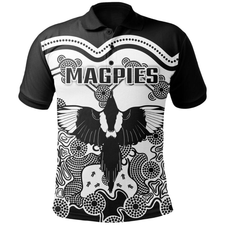 Australian Football League store - Loyal fans of Collingwood Magpies's Unisex Polo Shirt:vintage Australian Football League suit,uniform,apparel,shirts,merch,hoodie,jackets,shorts,sweatshirt,outfits,clothes