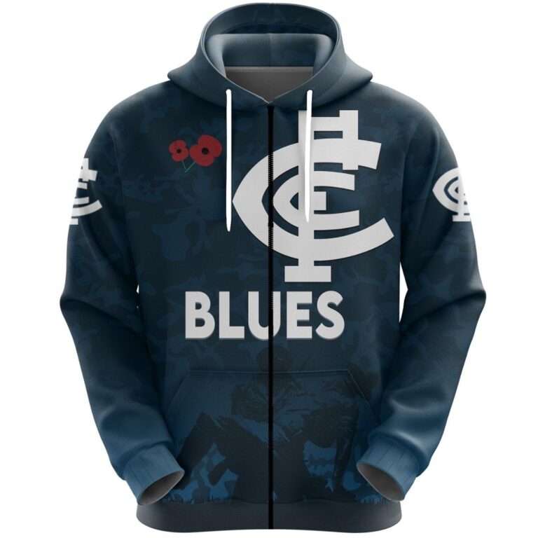 Australian Football League store - Loyal fans of Carlton Football Club's Unisex Zip Hoodie:vintage Australian Football League suit,uniform,apparel,shirts,merch,hoodie,jackets,shorts,sweatshirt,outfits,clothes