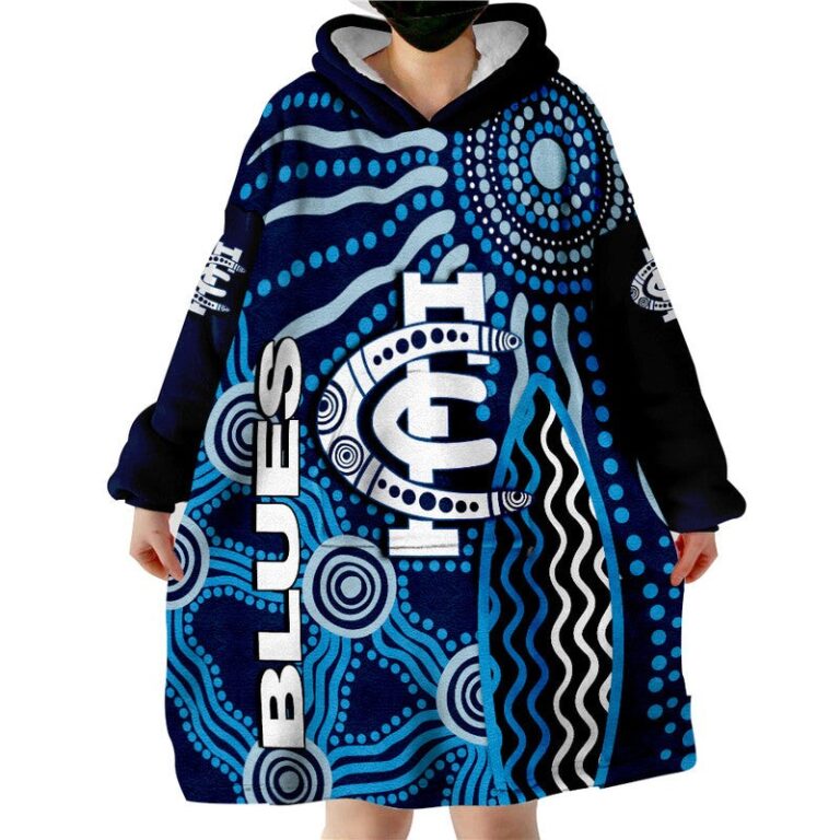 Australian Football League store - Loyal fans of Carlton Football Club's Unisex Oodie,Kid Oodie:vintage Australian Football League suit,uniform,apparel,shirts,merch,hoodie,jackets,shorts,sweatshirt,outfits,clothes