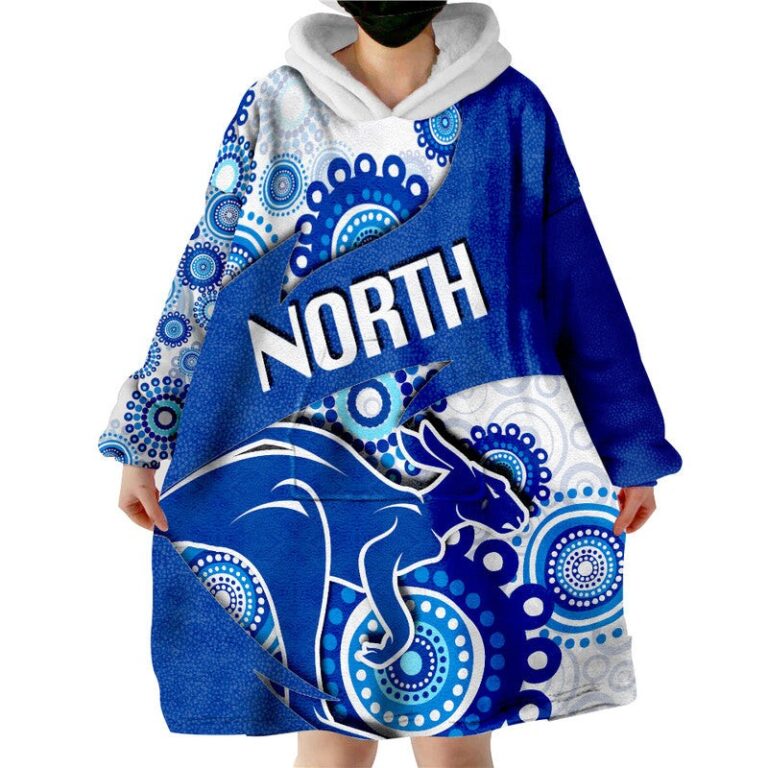 Australian Football League store - Loyal fans of North Melbourne Football Club's Unisex Oodie,Kid Oodie:vintage Australian Football League suit,uniform,apparel,shirts,merch,hoodie,jackets,shorts,sweatshirt,outfits,clothes