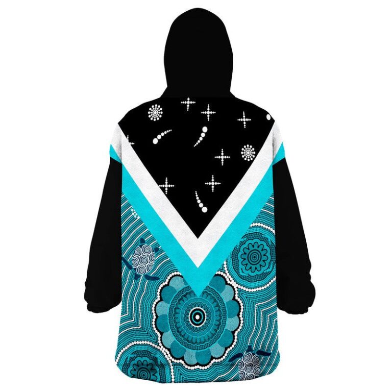 Australian Football League store - Loyal fans of Port Adelaide Football Club's Unisex Oodie,Kid Oodie:vintage Australian Football League suit,uniform,apparel,shirts,merch,hoodie,jackets,shorts,sweatshirt,outfits,clothes