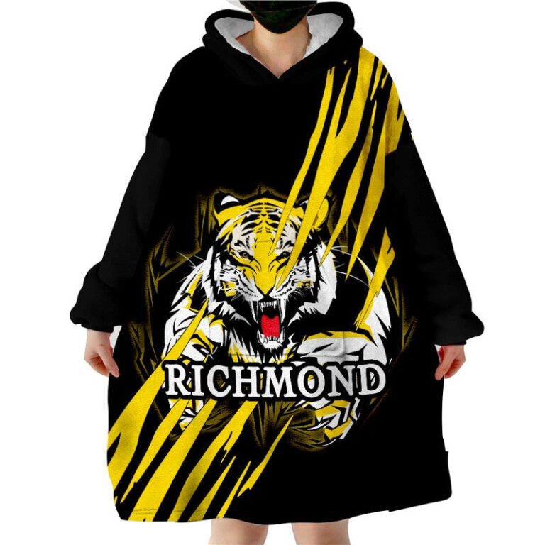 Australian Football League store - Loyal fans of Richmond Football Club's Unisex Oodie,Kid Oodie:vintage Australian Football League suit,uniform,apparel,shirts,merch,hoodie,jackets,shorts,sweatshirt,outfits,clothes