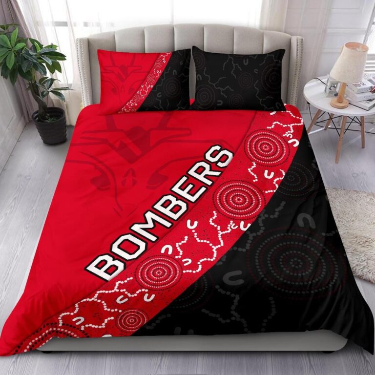 Australian Football League store - Loyal fans of Essendon Football Club's Bedding Duvet Cover + 1/2 Pillow Cases:vintage Australian Football League suit,uniform,apparel,shirts,merch,hoodie,jackets,shorts,sweatshirt,outfits,clothes