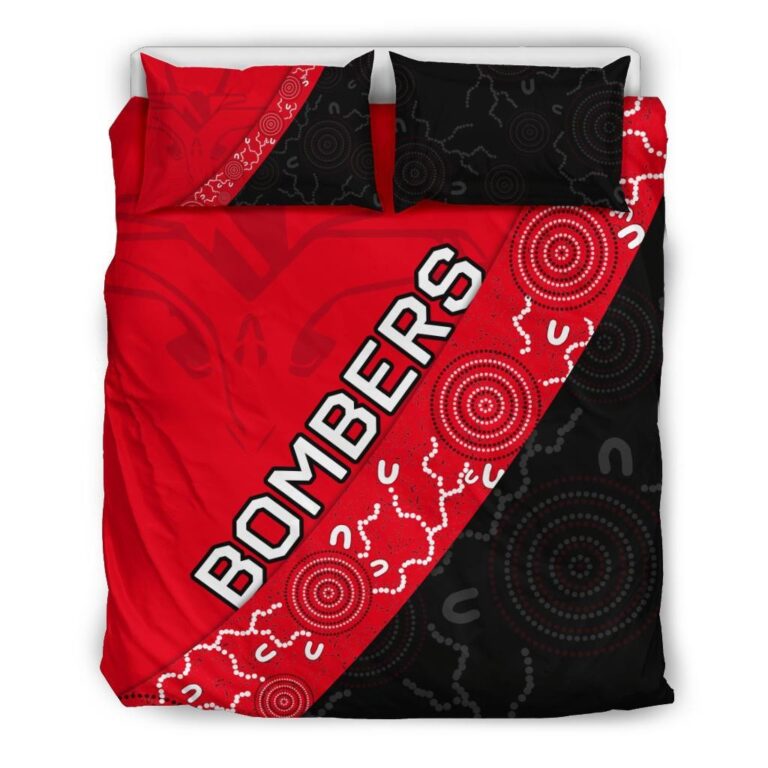 Australian Football League store - Loyal fans of Essendon Football Club's Bedding Duvet Cover + 1/2 Pillow Cases:vintage Australian Football League suit,uniform,apparel,shirts,merch,hoodie,jackets,shorts,sweatshirt,outfits,clothes