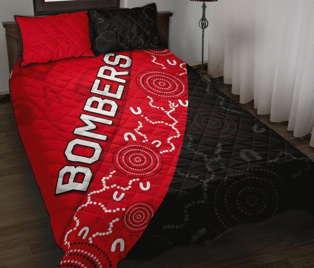 Australian Football League store - Loyal fans of Essendon Football Club's Quilt + 1/2 Pillow Cases:vintage Australian Football League suit,uniform,apparel,shirts,merch,hoodie,jackets,shorts,sweatshirt,outfits,clothes