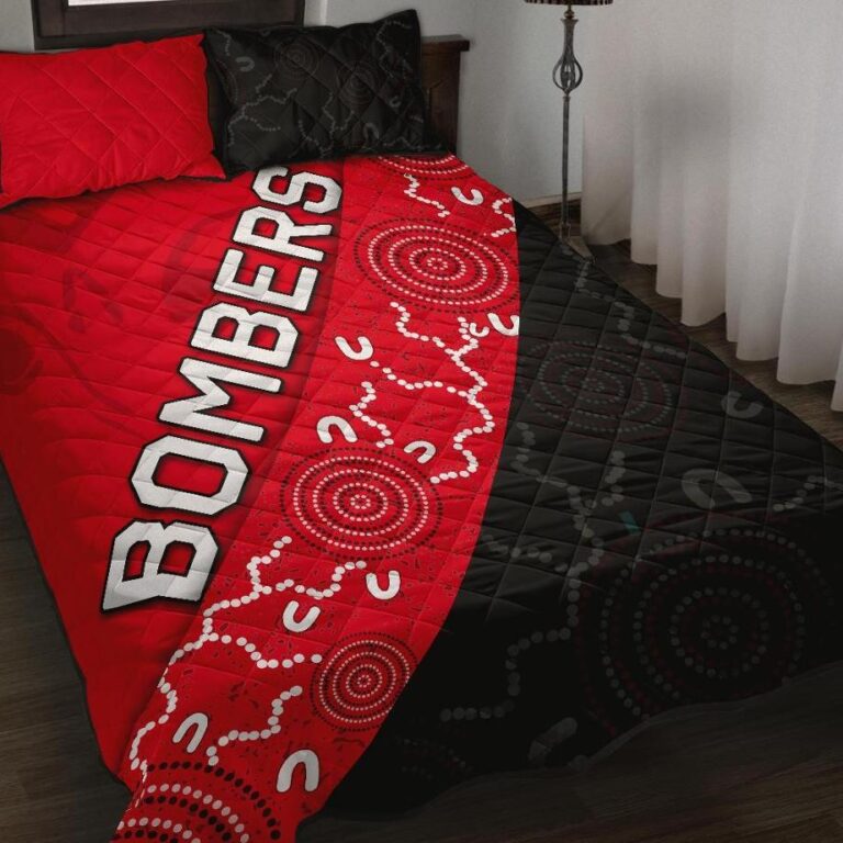 Australian Football League store - Loyal fans of Essendon Football Club's Quilt + 1/2 Pillow Cases:vintage Australian Football League suit,uniform,apparel,shirts,merch,hoodie,jackets,shorts,sweatshirt,outfits,clothes