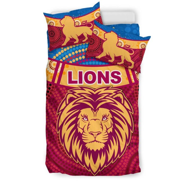 Australian Football League store - Loyal fans of Brisbane Lions's Bedding Duvet Cover + 1/2 Pillow Cases:vintage Australian Football League suit,uniform,apparel,shirts,merch,hoodie,jackets,shorts,sweatshirt,outfits,clothes