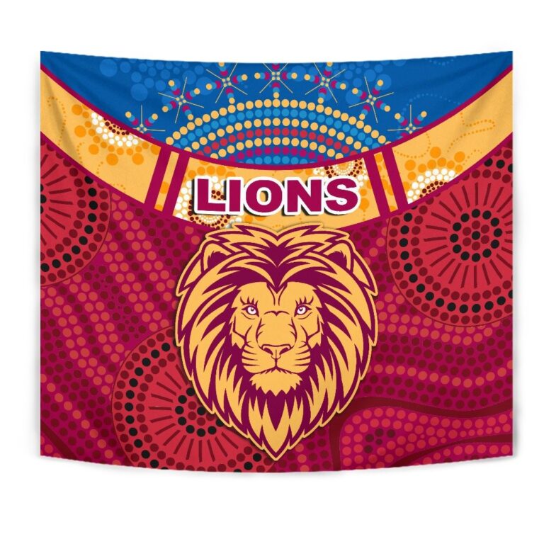 Australian Football League store - Loyal fans of Brisbane Lions's Wall Tapestry:vintage Australian Football League suit,uniform,apparel,shirts,merch,hoodie,jackets,shorts,sweatshirt,outfits,clothes