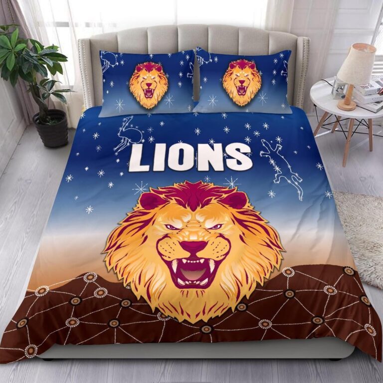 Australian Football League store - Loyal fans of Brisbane Lions's Bedding Duvet Cover + 1/2 Pillow Cases:vintage Australian Football League suit,uniform,apparel,shirts,merch,hoodie,jackets,shorts,sweatshirt,outfits,clothes