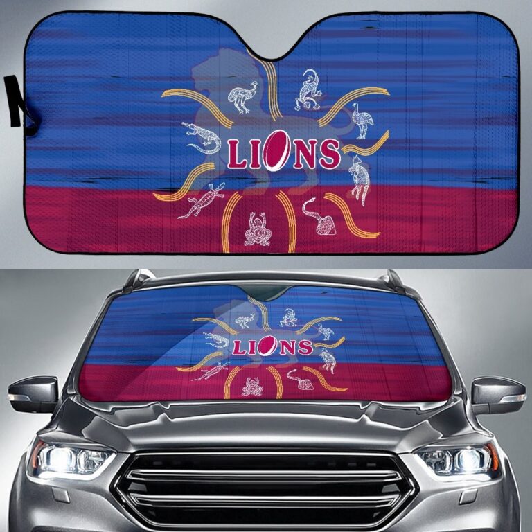 Australian Football League store - Loyal fans of Brisbane Lions's Auto Sun Shades:vintage Australian Football League suit,uniform,apparel,shirts,merch,hoodie,jackets,shorts,sweatshirt,outfits,clothes