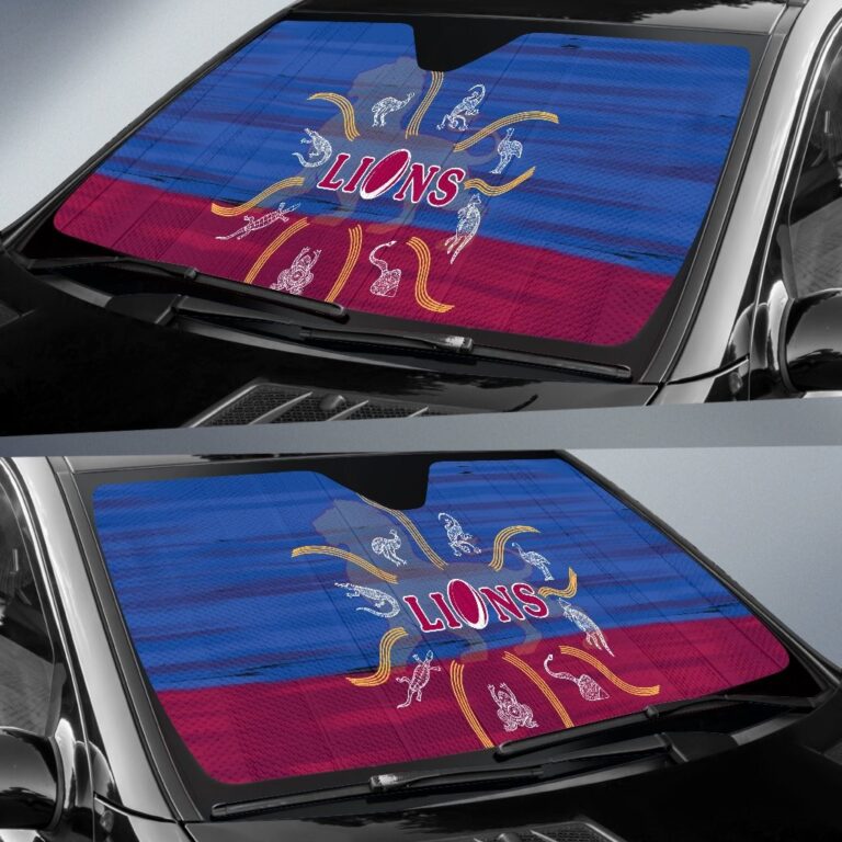 Australian Football League store - Loyal fans of Brisbane Lions's Auto Sun Shades:vintage Australian Football League suit,uniform,apparel,shirts,merch,hoodie,jackets,shorts,sweatshirt,outfits,clothes
