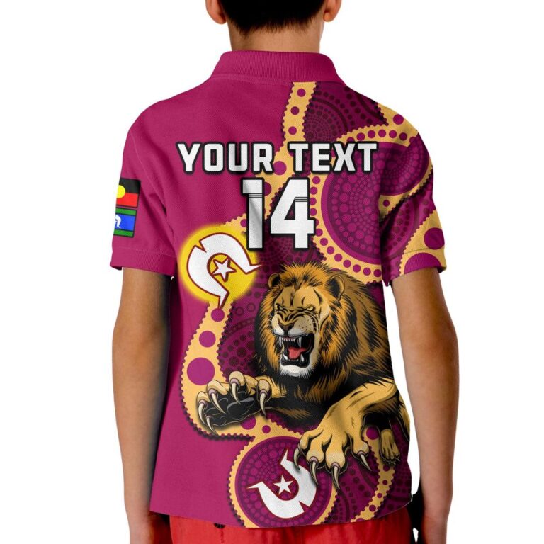 Australian Football League store - Loyal fans of Brisbane Lions's Kid Polo Shirt:vintage Australian Football League suit,uniform,apparel,shirts,merch,hoodie,jackets,shorts,sweatshirt,outfits,clothes