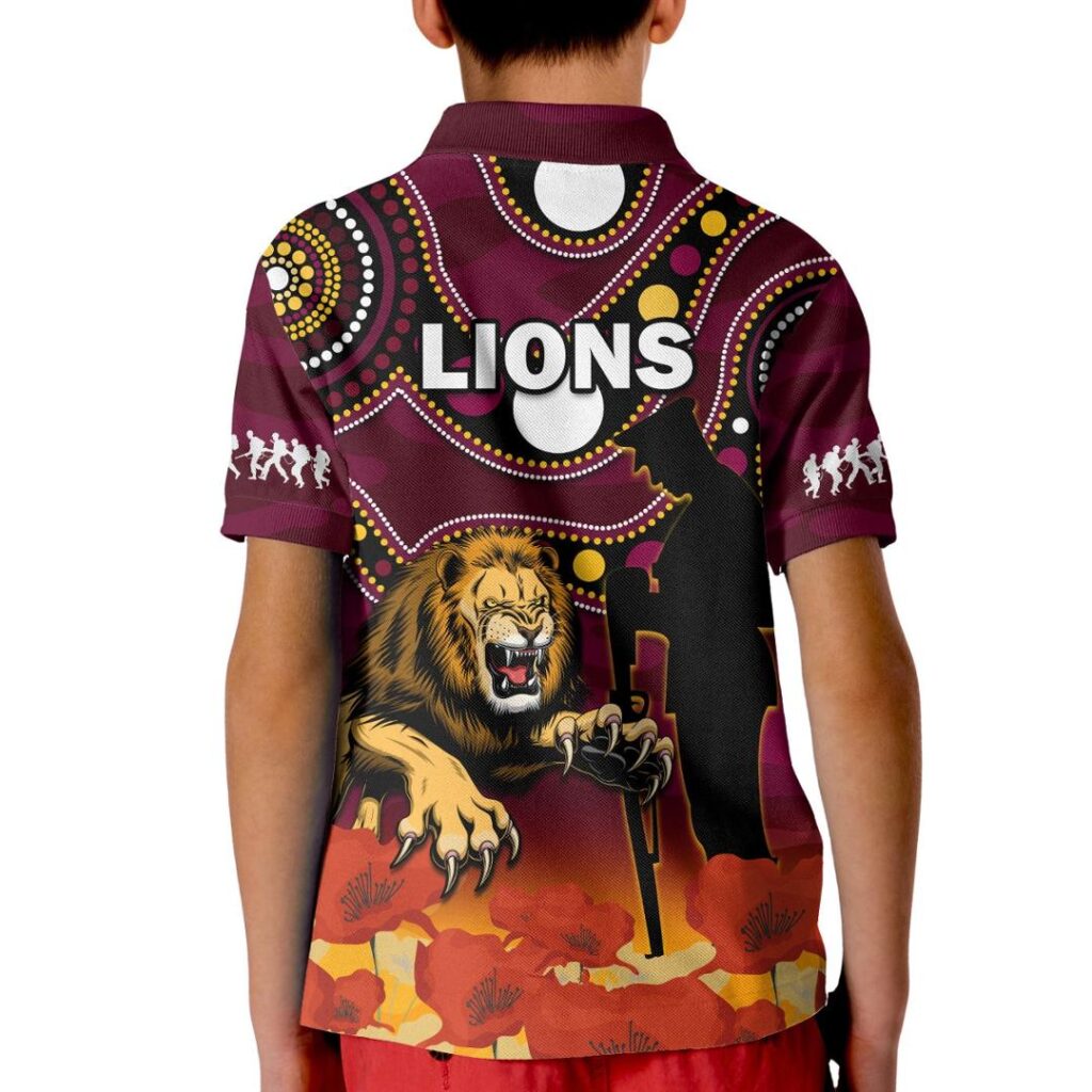 Australian Football League store - Loyal fans of Brisbane Lions's Kid Polo Shirt:vintage Australian Football League suit,uniform,apparel,shirts,merch,hoodie,jackets,shorts,sweatshirt,outfits,clothes