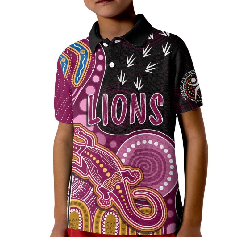 Australian Football League store - Loyal fans of Brisbane Lions's Kid Polo Shirt:vintage Australian Football League suit,uniform,apparel,shirts,merch,hoodie,jackets,shorts,sweatshirt,outfits,clothes