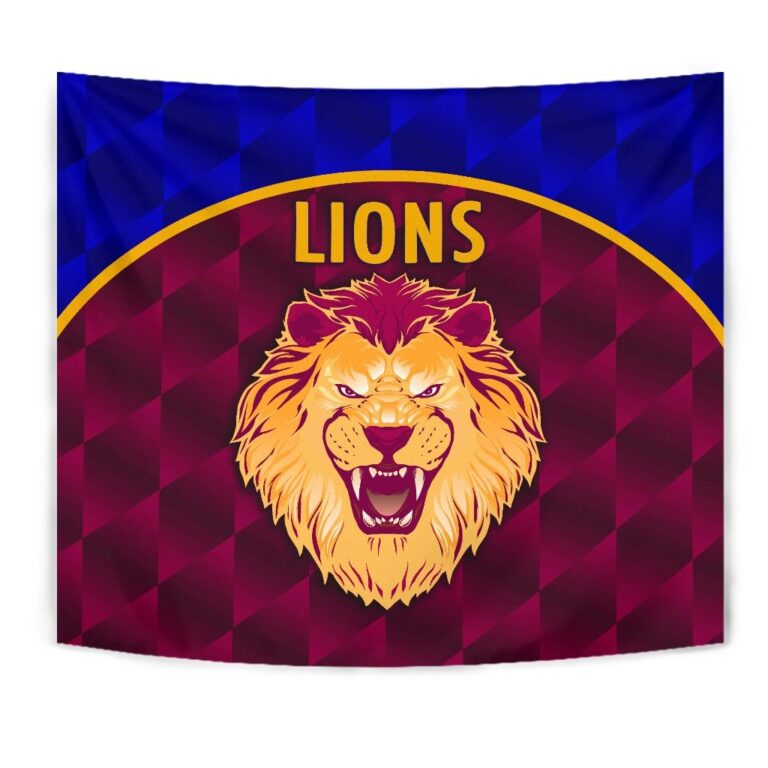 Australian Football League store - Loyal fans of Brisbane Lions's Wall Tapestry:vintage Australian Football League suit,uniform,apparel,shirts,merch,hoodie,jackets,shorts,sweatshirt,outfits,clothes