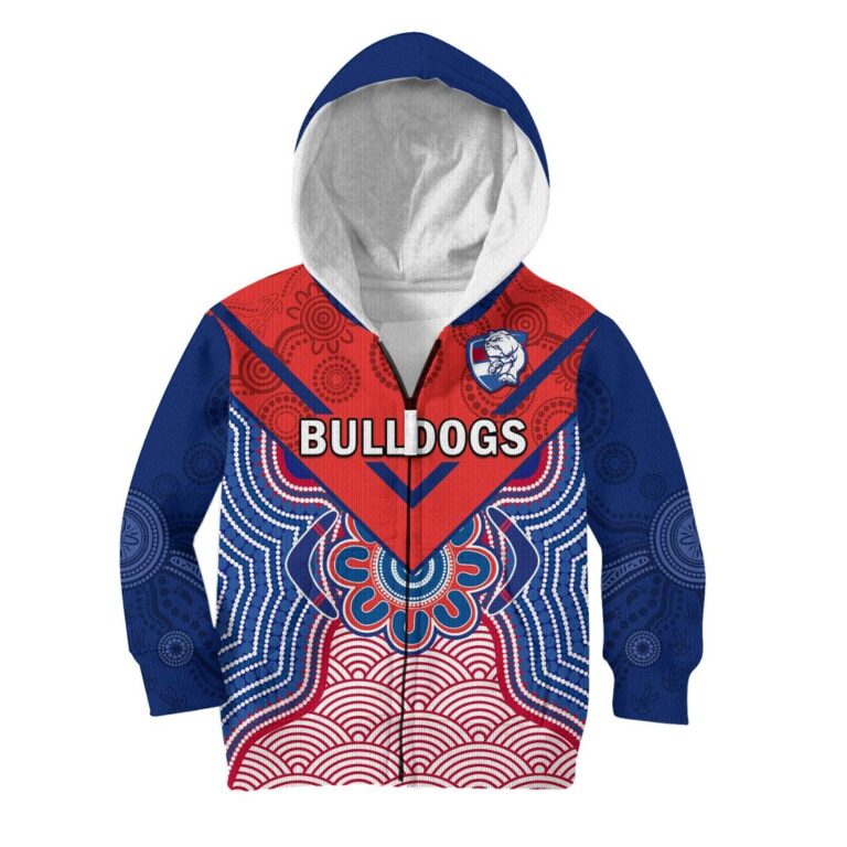 Australian Football League store - Loyal fans of Western Bulldogs's Kid Hoodie,Kid Zip Hoodie:vintage Australian Football League suit,uniform,apparel,shirts,merch,hoodie,jackets,shorts,sweatshirt,outfits,clothes
