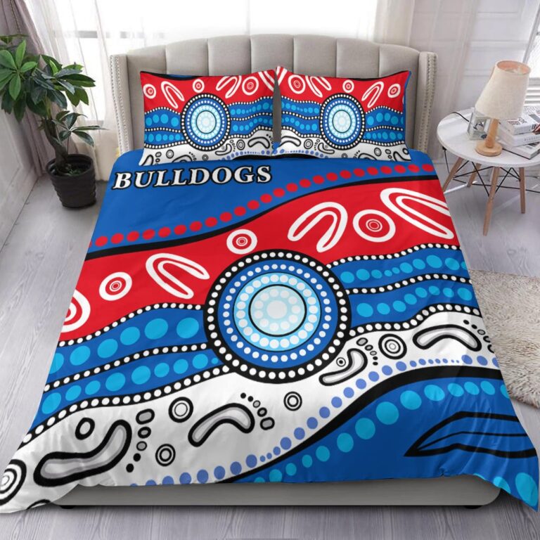 Australian Football League store - Loyal fans of Western Bulldogs's Bedding Duvet Cover + 1/2 Pillow Cases:vintage Australian Football League suit,uniform,apparel,shirts,merch,hoodie,jackets,shorts,sweatshirt,outfits,clothes