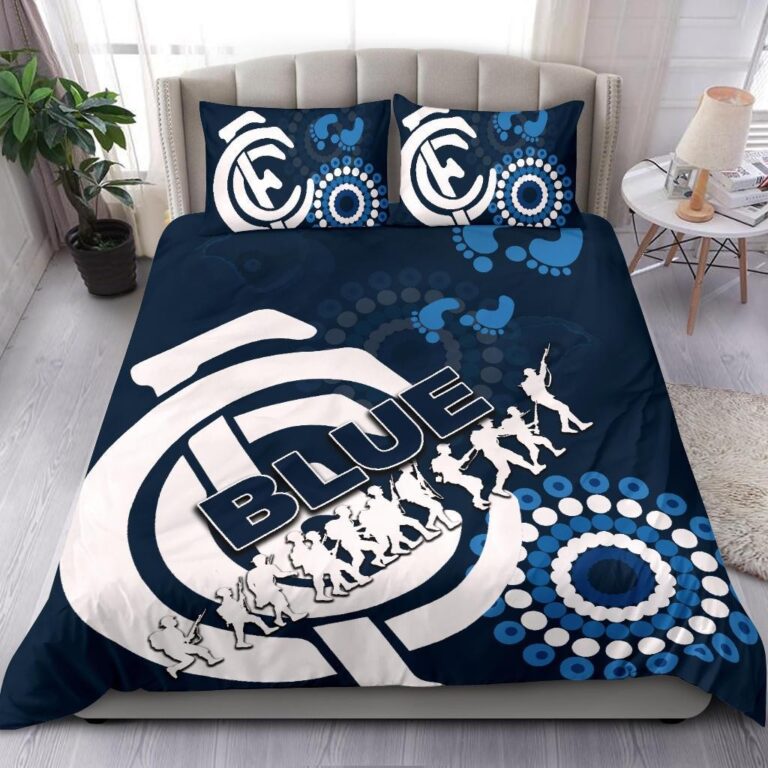 Australian Football League store - Loyal fans of Carlton Football Club's Bedding Duvet Cover + 1/2 Pillow Cases:vintage Australian Football League suit,uniform,apparel,shirts,merch,hoodie,jackets,shorts,sweatshirt,outfits,clothes