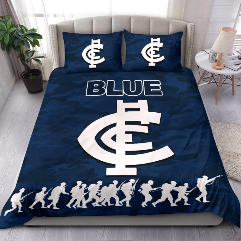 Australian Football League store - Loyal fans of Carlton Football Club's Bedding Duvet Cover + 1/2 Pillow Cases:vintage Australian Football League suit,uniform,apparel,shirts,merch,hoodie,jackets,shorts,sweatshirt,outfits,clothes