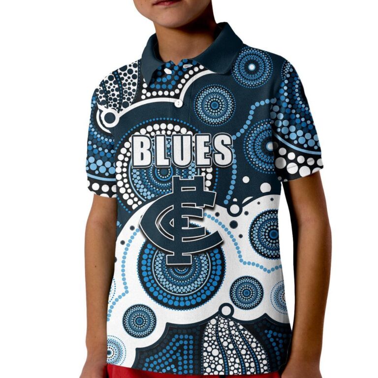 Australian Football League store - Loyal fans of Carlton Blues's Kid Polo Shirt:vintage Australian Football League suit,uniform,apparel,shirts,merch,hoodie,jackets,shorts,sweatshirt,outfits,clothes