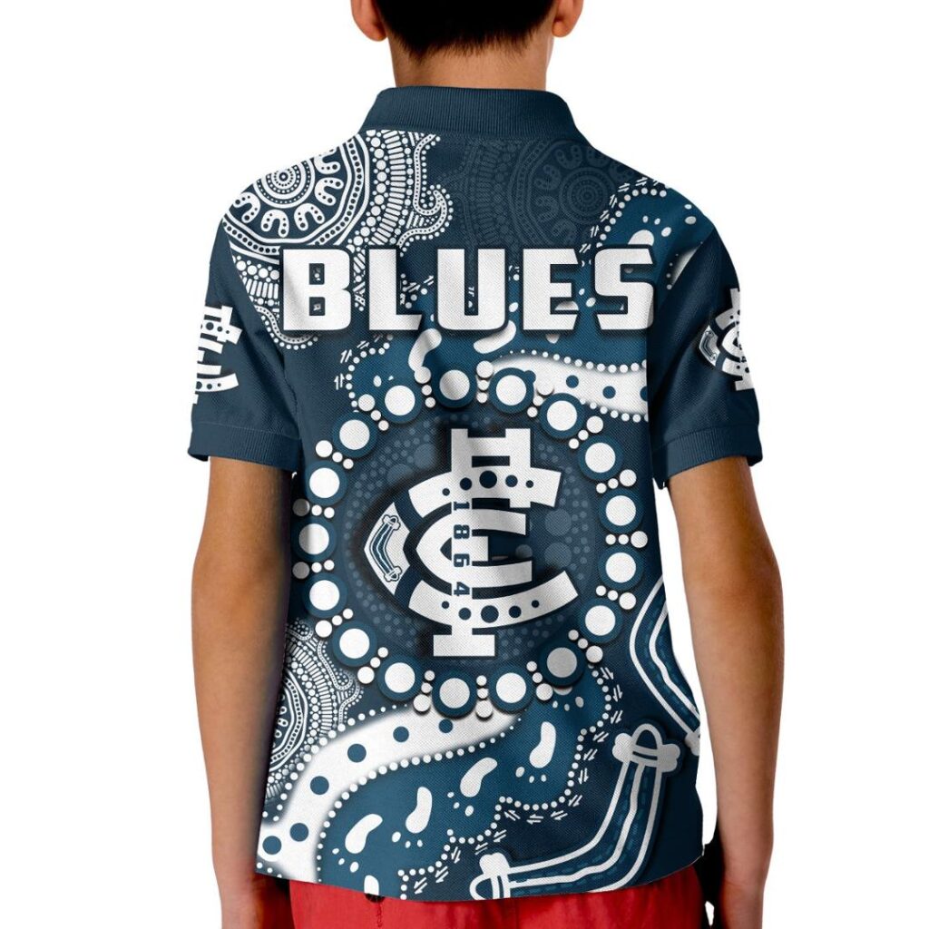 Australian Football League store - Loyal fans of Carlton Blues's Kid Polo Shirt:vintage Australian Football League suit,uniform,apparel,shirts,merch,hoodie,jackets,shorts,sweatshirt,outfits,clothes