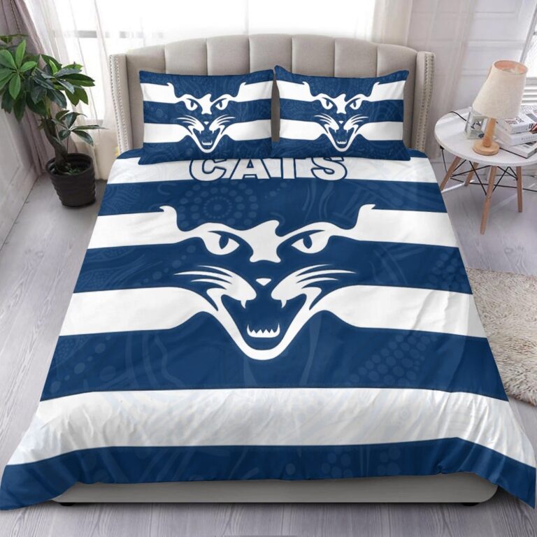 Australian Football League store - Loyal fans of Geelong Football Club's Bedding Duvet Cover + 1/2 Pillow Cases:vintage Australian Football League suit,uniform,apparel,shirts,merch,hoodie,jackets,shorts,sweatshirt,outfits,clothes