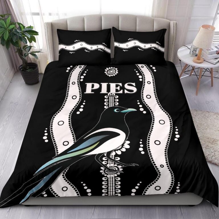 Australian Football League store - Loyal fans of Collingwood Football Club's Bedding Duvet Cover + 1/2 Pillow Cases:vintage Australian Football League suit,uniform,apparel,shirts,merch,hoodie,jackets,shorts,sweatshirt,outfits,clothes
