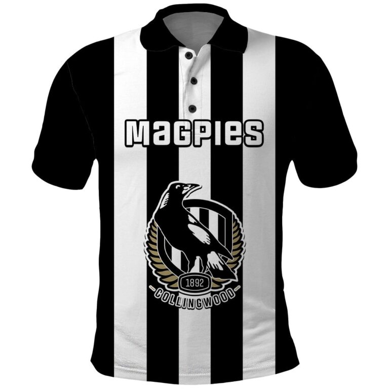 Australian Football League store - Loyal fans of Collingwood Magpies's Unisex Polo Shirt:vintage Australian Football League suit,uniform,apparel,shirts,merch,hoodie,jackets,shorts,sweatshirt,outfits,clothes