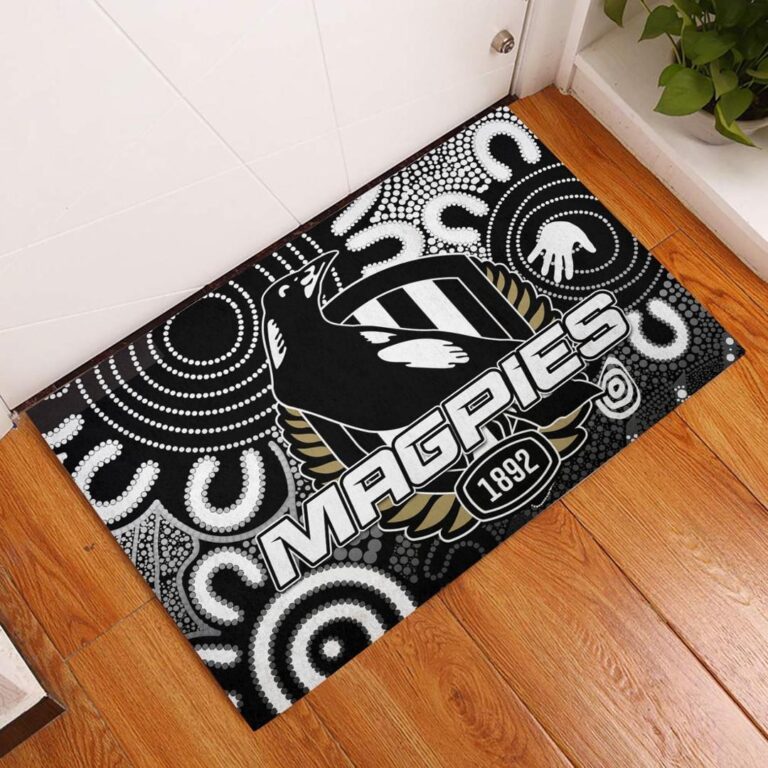 Australian Football League store - Loyal fans of Collingwood Magpies's Doormat:vintage Australian Football League suit,uniform,apparel,shirts,merch,hoodie,jackets,shorts,sweatshirt,outfits,clothes
