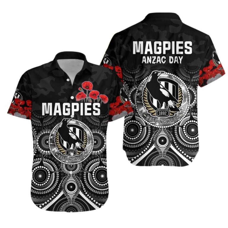 Australian Football League store - Loyal fans of Collingwood Magpies's Unisex Button Shirt,Kid Button Shirt:vintage Australian Football League suit,uniform,apparel,shirts,merch,hoodie,jackets,shorts,sweatshirt,outfits,clothes