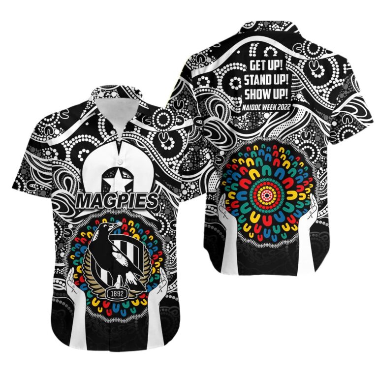 Australian Football League store - Loyal fans of Collingwood Magpies's Unisex Button Shirt,Kid Button Shirt:vintage Australian Football League suit,uniform,apparel,shirts,merch,hoodie,jackets,shorts,sweatshirt,outfits,clothes