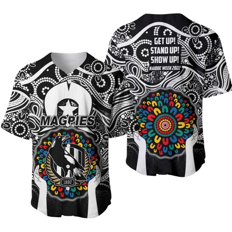 Australian Football League store - Loyal fans of Collingwood Magpies's Unisex Baseball Jerseys,Kid Baseball Jerseys,Youth Baseball Jerseys:vintage Australian Football League suit,uniform,apparel,shirts,merch,hoodie,jackets,shorts,sweatshirt,outfits,clothes