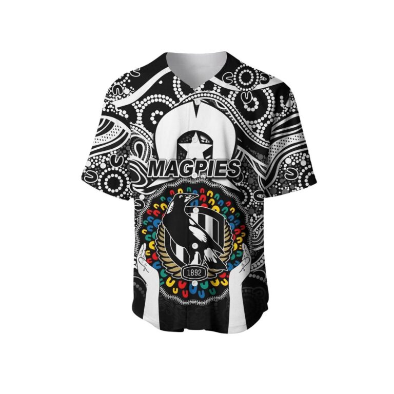 Australian Football League store - Loyal fans of Collingwood Magpies's Unisex Baseball Jerseys,Kid Baseball Jerseys,Youth Baseball Jerseys:vintage Australian Football League suit,uniform,apparel,shirts,merch,hoodie,jackets,shorts,sweatshirt,outfits,clothes