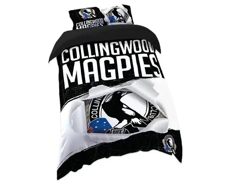 Australian Football League store - Loyal fans of Collingwood Football Club's Bedding Duvet Cover + 1/2 Pillow Cases:vintage Australian Football League suit,uniform,apparel,shirts,merch,hoodie,jackets,shorts,sweatshirt,outfits,clothes