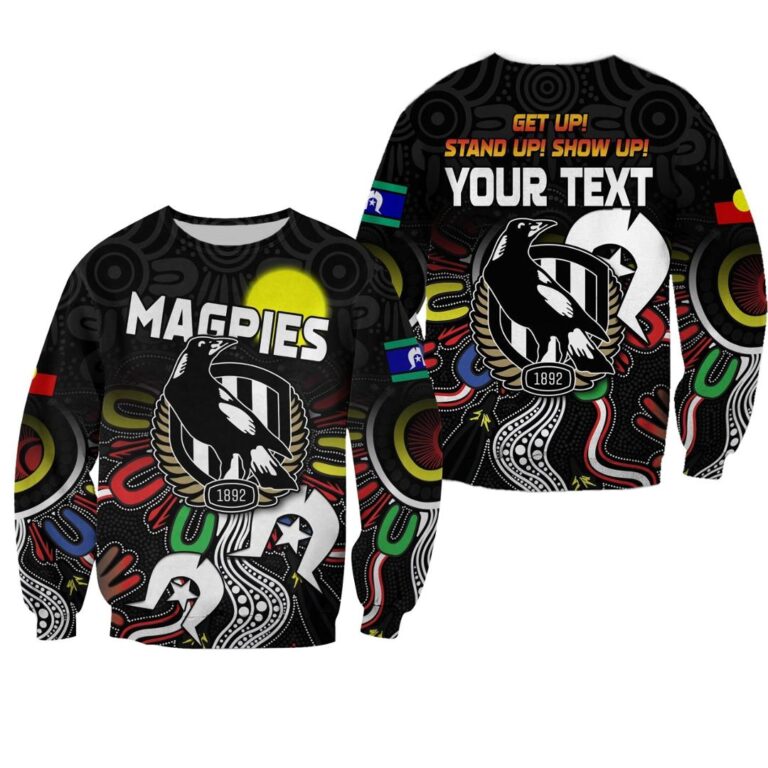 Australian Football League store - Loyal fans of Collingwood Magpies's Unisex Sweatshirt,Kid Sweatshirt:vintage Australian Football League suit,uniform,apparel,shirts,merch,hoodie,jackets,shorts,sweatshirt,outfits,clothes