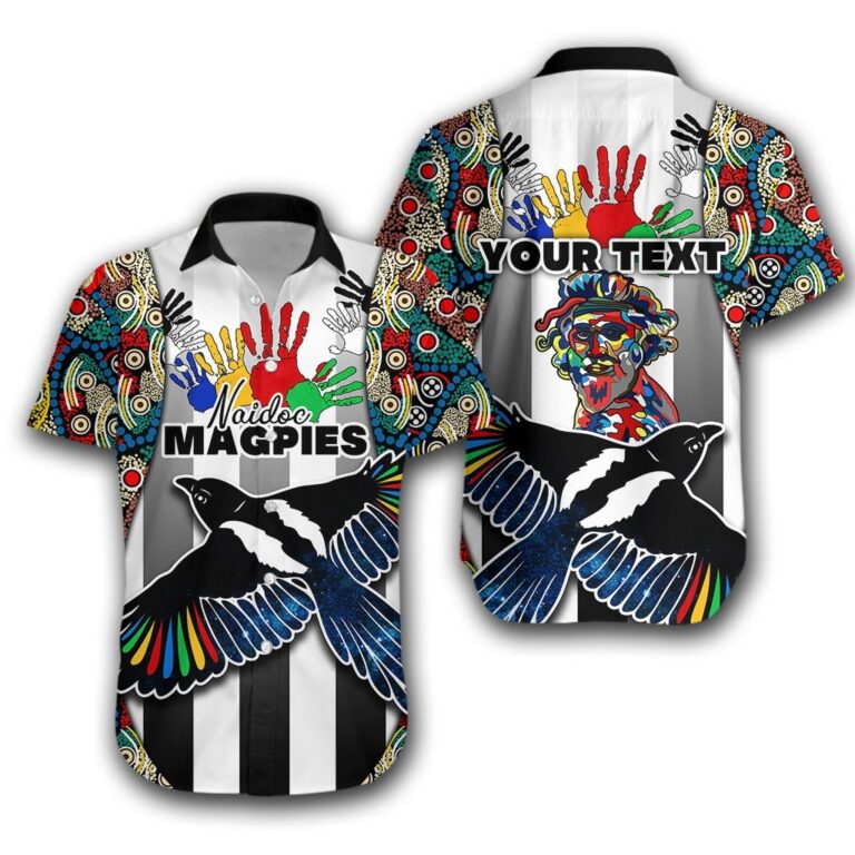 Australian Football League store - Loyal fans of Collingwood Magpies's Unisex Button Shirt,Kid Button Shirt:vintage Australian Football League suit,uniform,apparel,shirts,merch,hoodie,jackets,shorts,sweatshirt,outfits,clothes