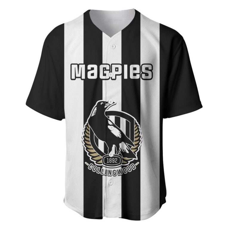 Australian Football League store - Loyal fans of Collingwood Magpies's Unisex Baseball Jerseys,Kid Baseball Jerseys,Youth Baseball Jerseys:vintage Australian Football League suit,uniform,apparel,shirts,merch,hoodie,jackets,shorts,sweatshirt,outfits,clothes