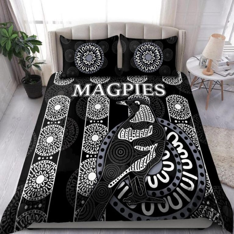 Australian Football League store - Loyal fans of Collingwood Football Club's Bedding Duvet Cover + 1/2 Pillow Cases:vintage Australian Football League suit,uniform,apparel,shirts,merch,hoodie,jackets,shorts,sweatshirt,outfits,clothes