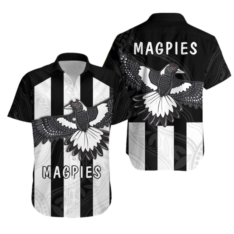 Australian Football League store - Loyal fans of Collingwood Magpies's Unisex Button Shirt,Kid Button Shirt:vintage Australian Football League suit,uniform,apparel,shirts,merch,hoodie,jackets,shorts,sweatshirt,outfits,clothes