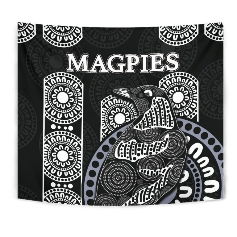 Australian Football League store - Loyal fans of Collingwood Magpies's Wall Tapestry:vintage Australian Football League suit,uniform,apparel,shirts,merch,hoodie,jackets,shorts,sweatshirt,outfits,clothes