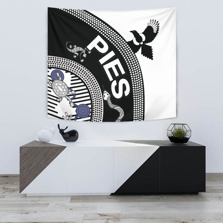 Australian Football League store - Loyal fans of Collingwood Magpies's Wall Tapestry:vintage Australian Football League suit,uniform,apparel,shirts,merch,hoodie,jackets,shorts,sweatshirt,outfits,clothes